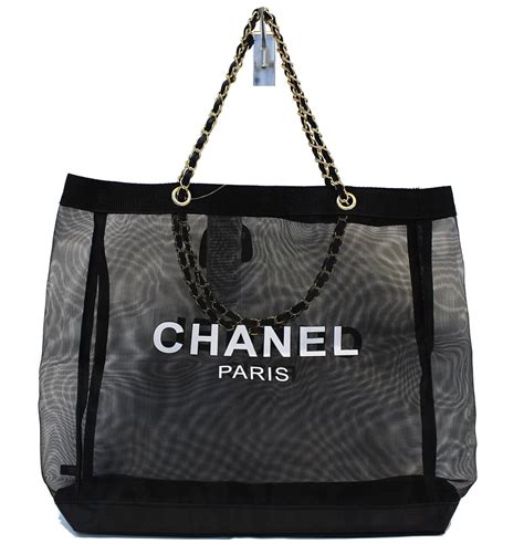 chanel beach bag tote|v&a chanel tote bag.